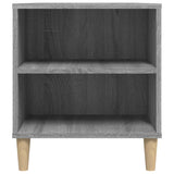 NNEVL TV Cabinet Grey Sonoma 102x44.5x50 cm Engineered Wood