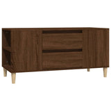 NNEVL TV Cabinet Brown Oak 102x44.5x50 cm Engineered Wood