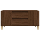 NNEVL TV Cabinet Brown Oak 102x44.5x50 cm Engineered Wood