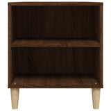 NNEVL TV Cabinet Brown Oak 102x44.5x50 cm Engineered Wood