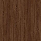 NNEVL TV Cabinet Brown Oak 102x44.5x50 cm Engineered Wood