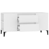 NNEVL TV Cabinet White 102x44.5x50 cm Engineered Wood