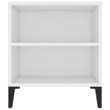 NNEVL TV Cabinet White 102x44.5x50 cm Engineered Wood