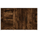 NNEVL Sideboard Smoked Oak 100x33x59.5 cm Engineered Wood