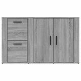 NNEVL Sideboard Grey Sonoma 100x33x59.5 cm Engineered Wood