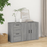 NNEVL Sideboard Grey Sonoma 100x33x59.5 cm Engineered Wood
