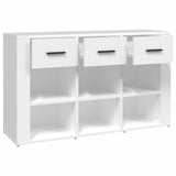 NNEVL Sideboard White 100x30x59.5 cm Engineered Wood