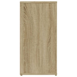 NNEVL Sideboard Sonoma Oak 100x30x59.5 cm Engineered Wood