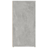 NNEVL Sideboard Concrete Grey 100x30x59.5 cm Engineered Wood