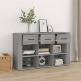 NNEVL Sideboard Grey Sonoma 100x30x59.5 cm Engineered Wood