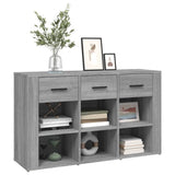 NNEVL Sideboard Grey Sonoma 100x30x59.5 cm Engineered Wood