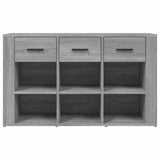 NNEVL Sideboard Grey Sonoma 100x30x59.5 cm Engineered Wood