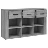 NNEVL Sideboard Grey Sonoma 100x30x59.5 cm Engineered Wood