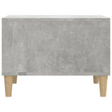 NNEVL Coffee Table Concrete Grey 60x50x36.5 cm Engineered Wood