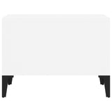 NNEVL Coffee Table White 60x50x36.5 cm Engineered Wood