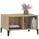 NNEVL Coffee Table Sonoma Oak 60x50x36.5 cm Engineered Wood