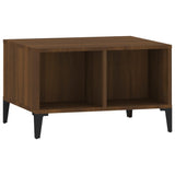 NNEVL Coffee Table Brown Oak 60x50x36.5 cm Engineered Wood