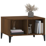 NNEVL Coffee Table Brown Oak 60x50x36.5 cm Engineered Wood