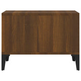 NNEVL Coffee Table Brown Oak 60x50x36.5 cm Engineered Wood