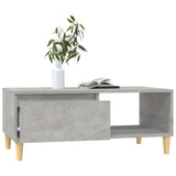 NNEVL Coffee Table Concrete Grey 90x50x36.5 cm Engineered Wood