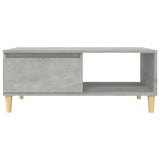 NNEVL Coffee Table Concrete Grey 90x50x36.5 cm Engineered Wood