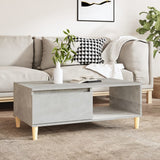 NNEVL Coffee Table Concrete Grey 90x50x36.5 cm Engineered Wood