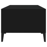 NNEVL Coffee Table Black 90x50x36.5 cm Engineered Wood