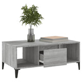 NNEVL Coffee Table Grey Sonoma 90x50x36.5 cm Engineered Wood
