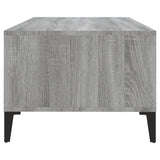 NNEVL Coffee Table Grey Sonoma 90x50x36.5 cm Engineered Wood