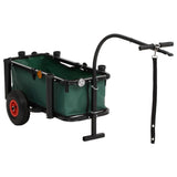 NNEVL Fishing Trolley with Bag Black Steel