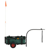 NNEVL Fishing Trolley with Bag Black Steel