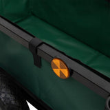 NNEVL Fishing Trolley with Bag Black Steel