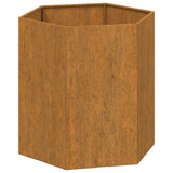 NNEVL Planter Rusty 40x40x45 cm Corten Steel