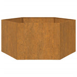 NNEVL Planter Rusty 90x90x45 cm Corten Steel