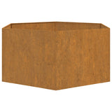 NNEVL Planter Rusty 90x90x45 cm Corten Steel