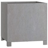 NNEVL Planter with Legs Rusty 42x40x43 cm Corten Steel