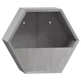 NNEVL Wall Planters 2 pcs Rusty Corten Steel 30x10x25 cm