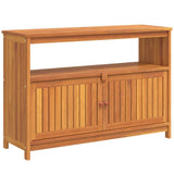 NNEVL Garden Console Table 110x35x75 cm Solid Wood Acacia