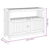 NNEVL Garden Console Table 110x35x75 cm Solid Wood Acacia
