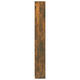 NNEVL 5-Tier Book Cabinet Smoked Oak 40x24x175 cm Engineered Wood