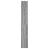 NNEVL 5-Tier Book Cabinet Grey Sonoma 40x24x175 cm Engineered Wood