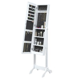 NNEVL Free-Standing Mirror White 34x37x146 cm