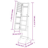 NNEVL Free-Standing Mirror 34x37x146 cm