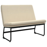 NNEVL Bench Cream 100x75x76 cm Fabric