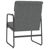 NNEVL Lounge Chair Dark Grey 55x64x80 cm Fabric