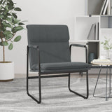 NNEVL Lounge Chair Dark Grey 55x64x80 cm Fabric