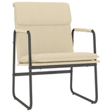 NNEVL Lounge Chair Cream 55x64x80 cm Fabric
