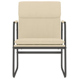 NNEVL Lounge Chair Cream 55x64x80 cm Fabric