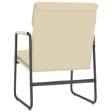 NNEVL Lounge Chair Cream 55x64x80 cm Fabric