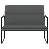 NNEVL Bench Dark Grey 100x64x80 cm Fabric